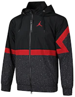 Jordan Windbreaker Jacket Black/Red CZ2495-010 Jordan Windbreaker Jacket Black/Red CZ2495-010