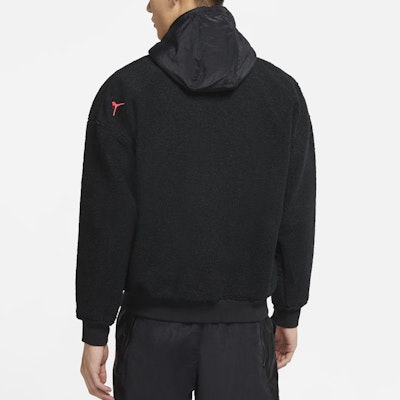 Jordan 男款防風連帽外套 - 黑色 CT3555-010 Details for Jordan 男款防風連帽外套 - 黑色 CT3555-010