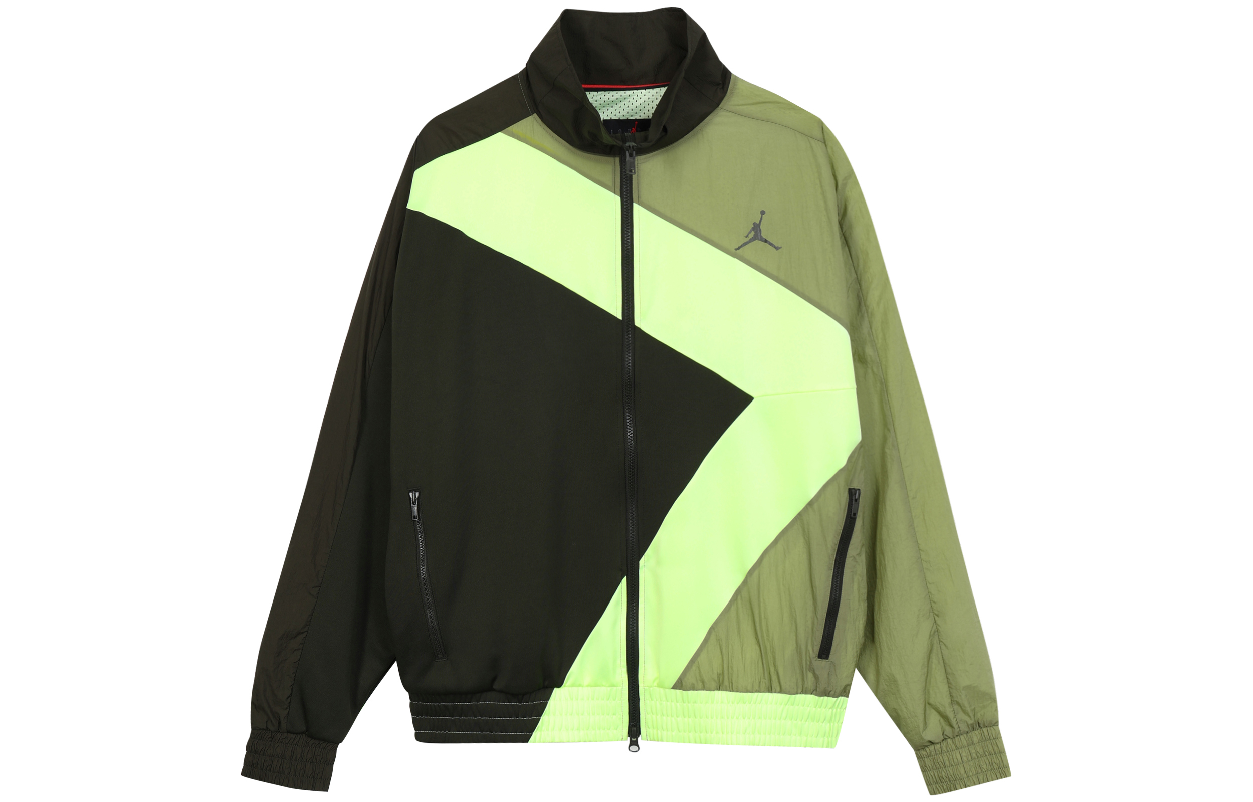 Jordan Wings Diamond Color Block Jacket Dark Green CI7916-355