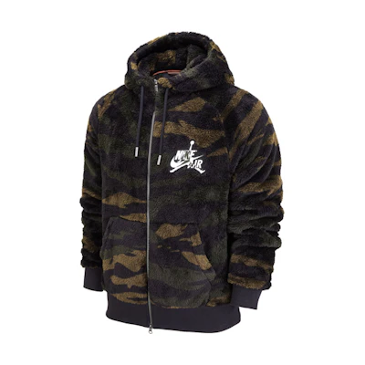 Jordan Wings Full-Zip Hoodie Jacket Black DO6298-265