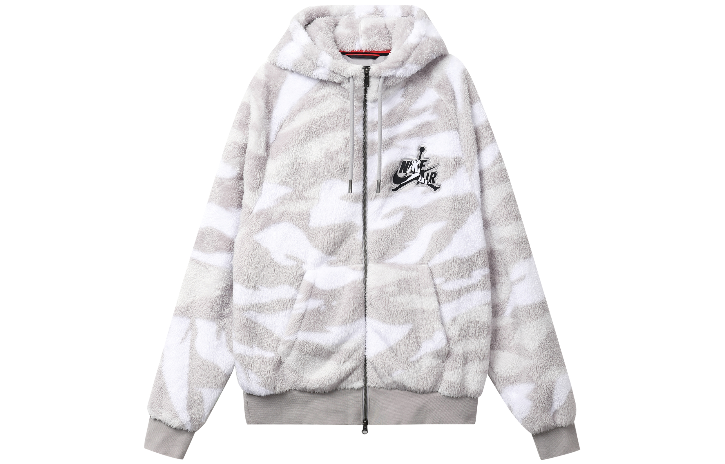 Jordan Wings Full-Zip Hoodie Jacket Loose Fit - Atmospheric Gray DO6298-100
