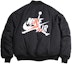 Order 乔丹Wings MA-1黑色冬季男款印花飞行员夹克 AV2599-010