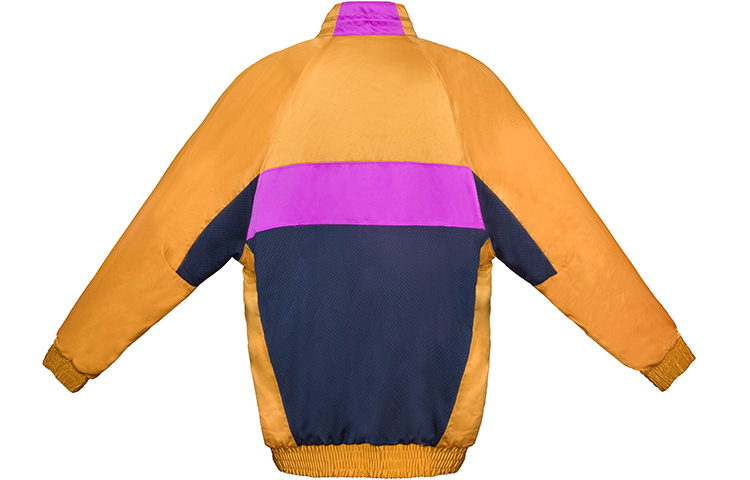 Lookbook Jordan Wings Suit Jacket Yellow Gold Classic Jumpman Logo AV1302-451