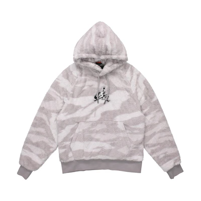 Jordan Wings White Pullover Hoodie with Suede Detailing BQ5760-100