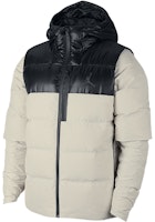 Jordan Winter Color-block Hooded Puffer Jacket White 924676-072 Jordan Winter Color-block Hooded Puffer Jacket White 924676-072