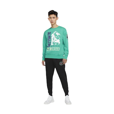 Jordan Winter Utility Fleece Pullover Sweatshirt Green () CT3492-370