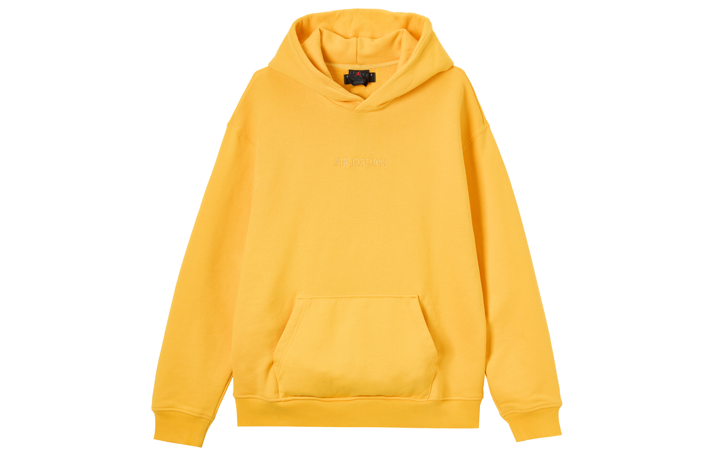 Jordan Wordmark Embroidered Logo Hoodie Yellow () FJ1967-739