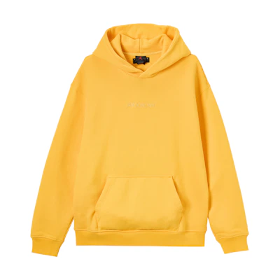 Jordan Wordmark Embroidered Logo Hoodie Yellow () FJ1967-739