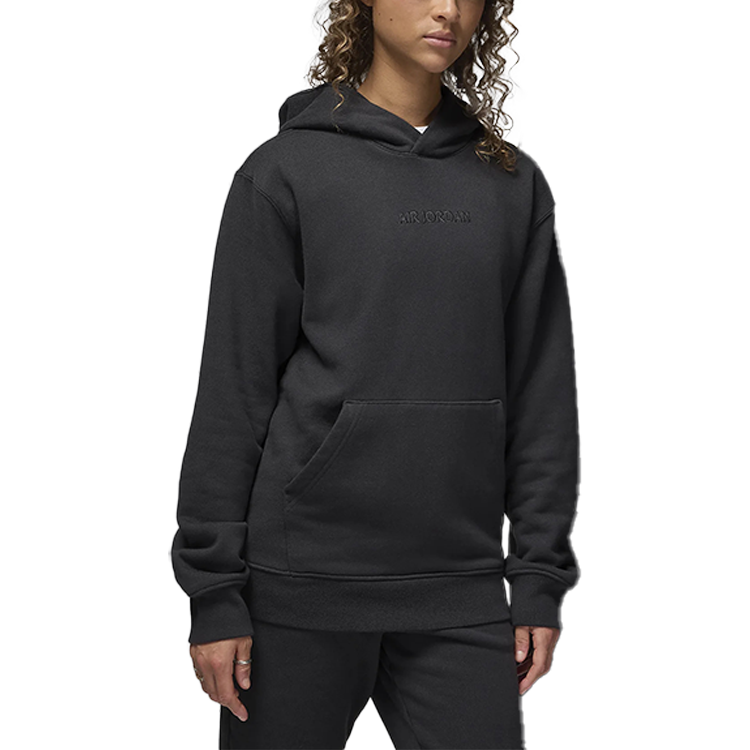 Jordan Wordmark Soft Hoodie Black Unisex FZ3952-045