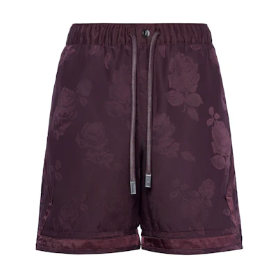 Jordan A Ma Maniére Collab Monogram Drawstring Shorts Asia Red Male Casual Wear DJ9755-652