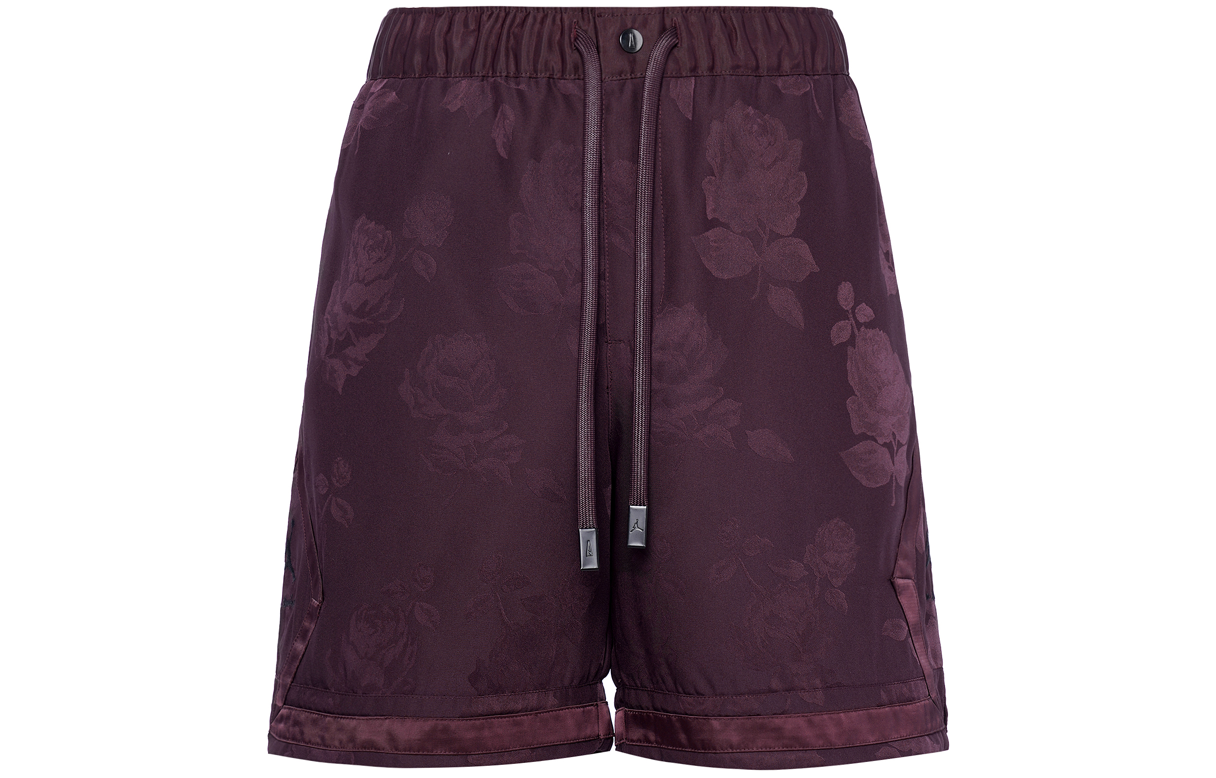 Order 乔丹 x A Ma Maniére 联名款 印花抽绳短裤 Asia Red 男士休闲装 DJ9755-652