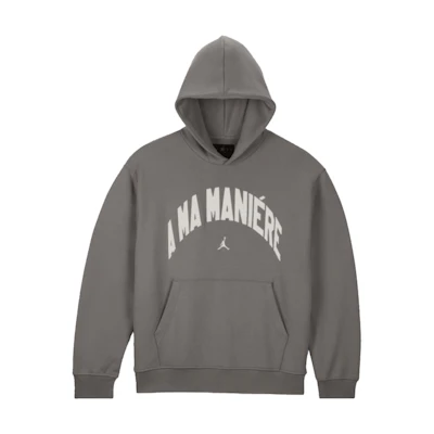 Jordan A Ma Maniére FW24 Logo Hoodie Unisex Grey HF0540-029