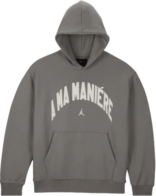 Jordan x A Ma Maniére FW24 Logo Hoodie Unisex Abu-Abu HF0540-029 Order Jordan x A Ma Maniére FW24 Logo Hoodie Unisex Abu-Abu HF0540-029