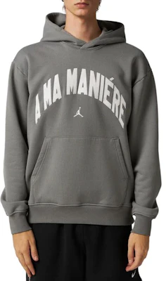 Jordan x A Ma Maniére FW24 Logo Hoodie Unisex Abu-Abu HF0540-029 Shop Jordan x A Ma Maniére FW24 Logo Hoodie Unisex Abu-Abu HF0540-029