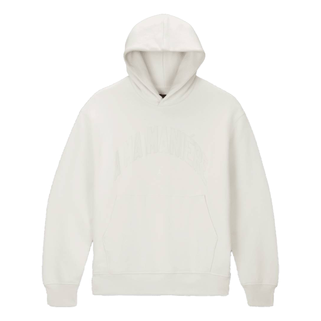 Jordan A Ma Maniére FW24 Logo Hoodie White Unisex Pullover HF0540-030