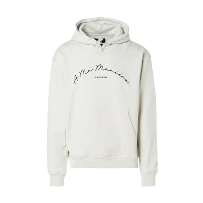 Jordan A Ma Maniére Hoodie White Letter Print Fleece Unisex Asia Edition FQ8957-104