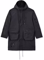 Jordan x A Ma Maniére Oversized Hooded Trench Coat Grey Fall Edition DJ9757-010 Jordan x A Ma Maniére Oversized Hooded Trench Coat Grey Fall Edition DJ9757-010