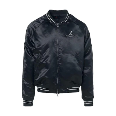 Jordan A Ma Maniére Satin Commemorative Jacket Black Unisex US Edition FN0617-010