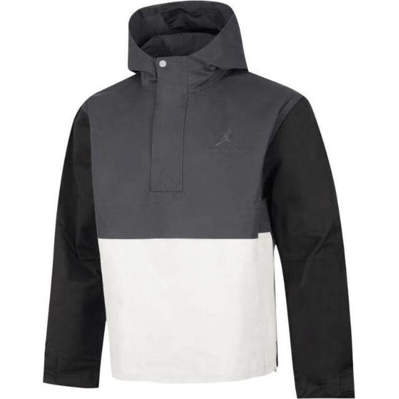 Jordan A Ma Maniére Smoke Grey Colorblock Zip Jacket Mens Long Sleeve FN0614-070