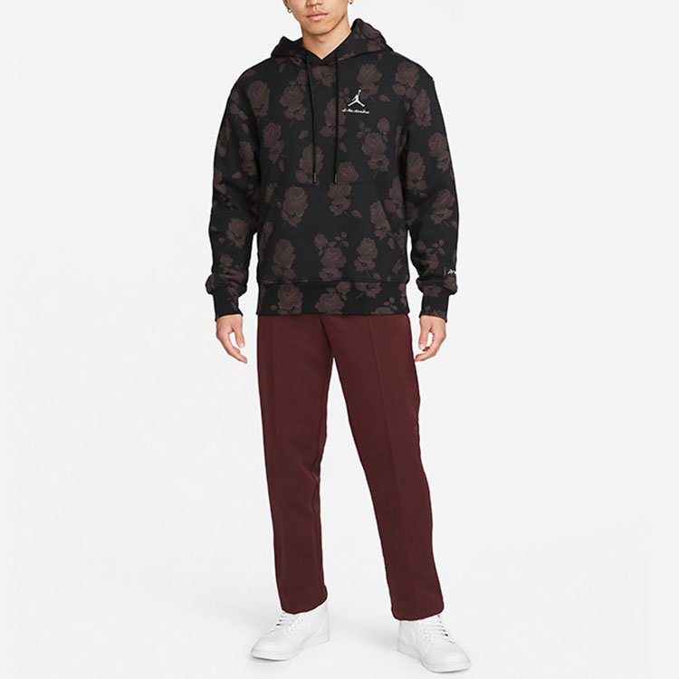 Shop Jordan x A Ma Maniére SS22 Floral Logo Hoodie Floral Print Asia Edition DJ9753-010