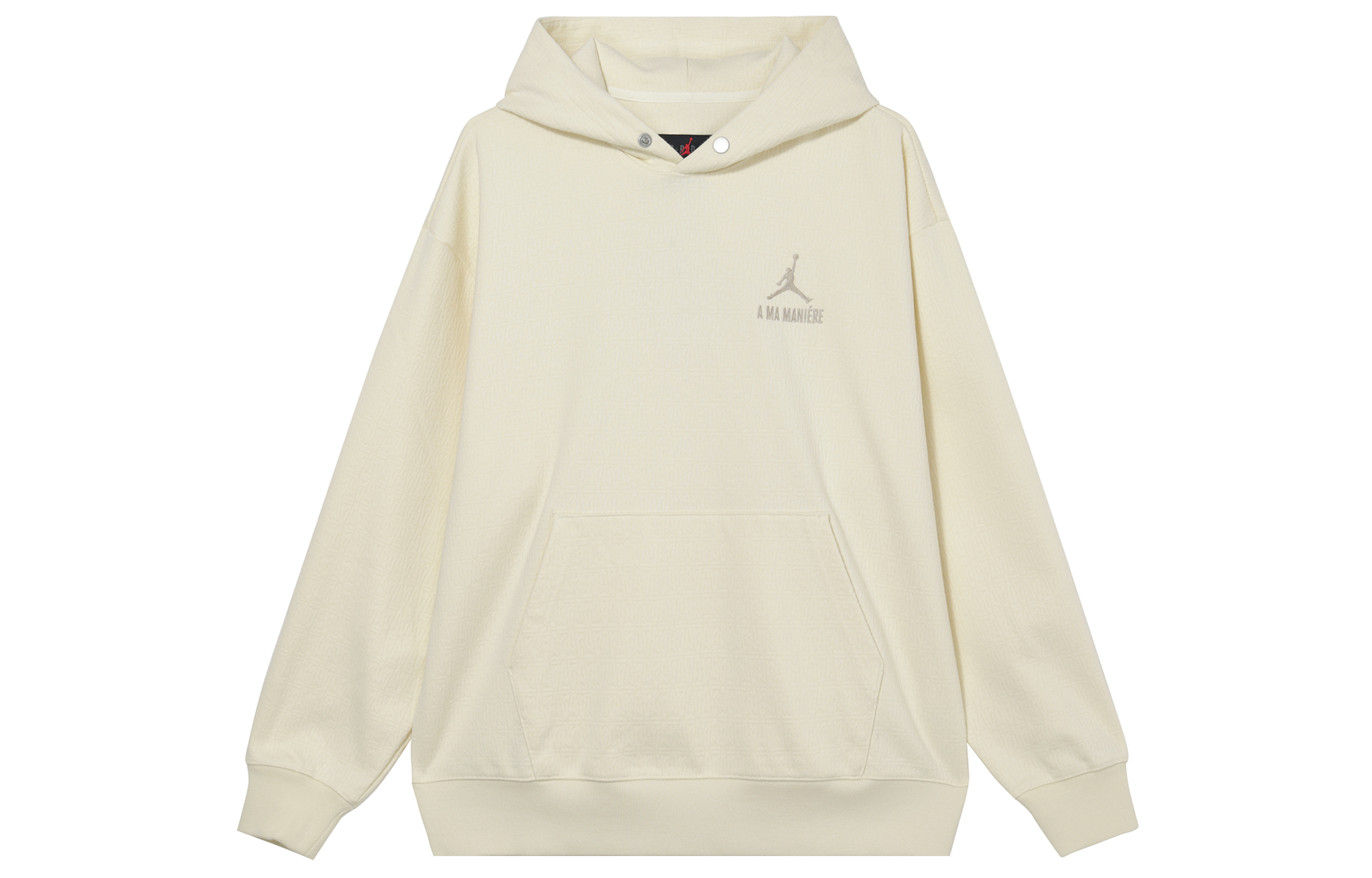 Jordan x A Ma Maniére SS23 Collab Logo Jacquard Hoodie Coconut Milk Unisex Asia Edition DV7456-113