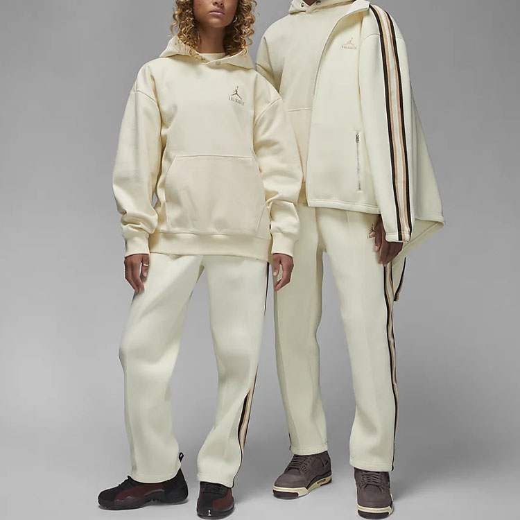 Jordan A Ma Maniére SS23 Collab Logo Jacquard Hoodie Coconut Milk Unisex Asia Edition DV7456-113 圖 6