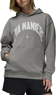 乔丹 x A Ma Maniere 灰色连帽衫 男女同款 亚洲版 时尚长袖 HF0541-029 Shop 乔丹 x A Ma Maniere 灰色连帽衫 男女同款 亚洲版 时尚长袖 HF0541-029