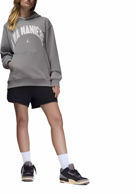 乔丹 x A Ma Maniere 灰色连帽衫 男女同款 亚洲版 时尚长袖 HF0541-029 Purchase 乔丹 x A Ma Maniere 灰色连帽衫 男女同款 亚洲版 时尚长袖 HF0541-029