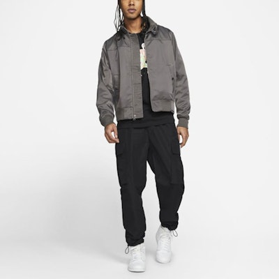 Jordan x A Ma Maniere Jacket Grey Shop Jordan x A Ma Maniere Jacket Grey