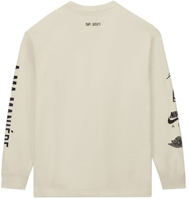 Jordan x A Ma Maniere L/S T-Shirt Natural Order Jordan x A Ma Maniere L/S T-Shirt Natural