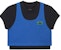 Jordan x Aleali May Layered Top Black/Blue