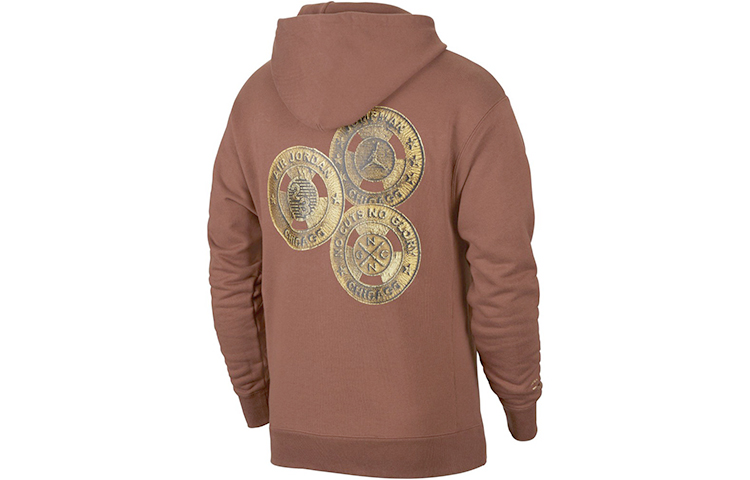 Jordan All-Star Weekend Artist Hoodie Brown Pullover Sweatshirt CW1132-211 圖 3