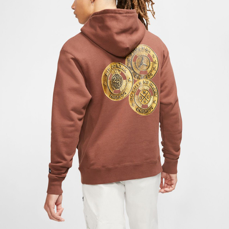 Jordan All-Star Weekend Artist Hoodie Brown Pullover Sweatshirt CW1132-211 圖 6