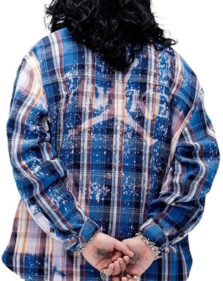 Jordan x Awake NY Plaid Button-Up Long-Sleeve Shirt Navy Unisex Casual Style FQ5454-498 Details for Jordan x Awake NY Plaid Button-Up Long-Sleeve Shirt Navy Unisex Casual Style FQ5454-498