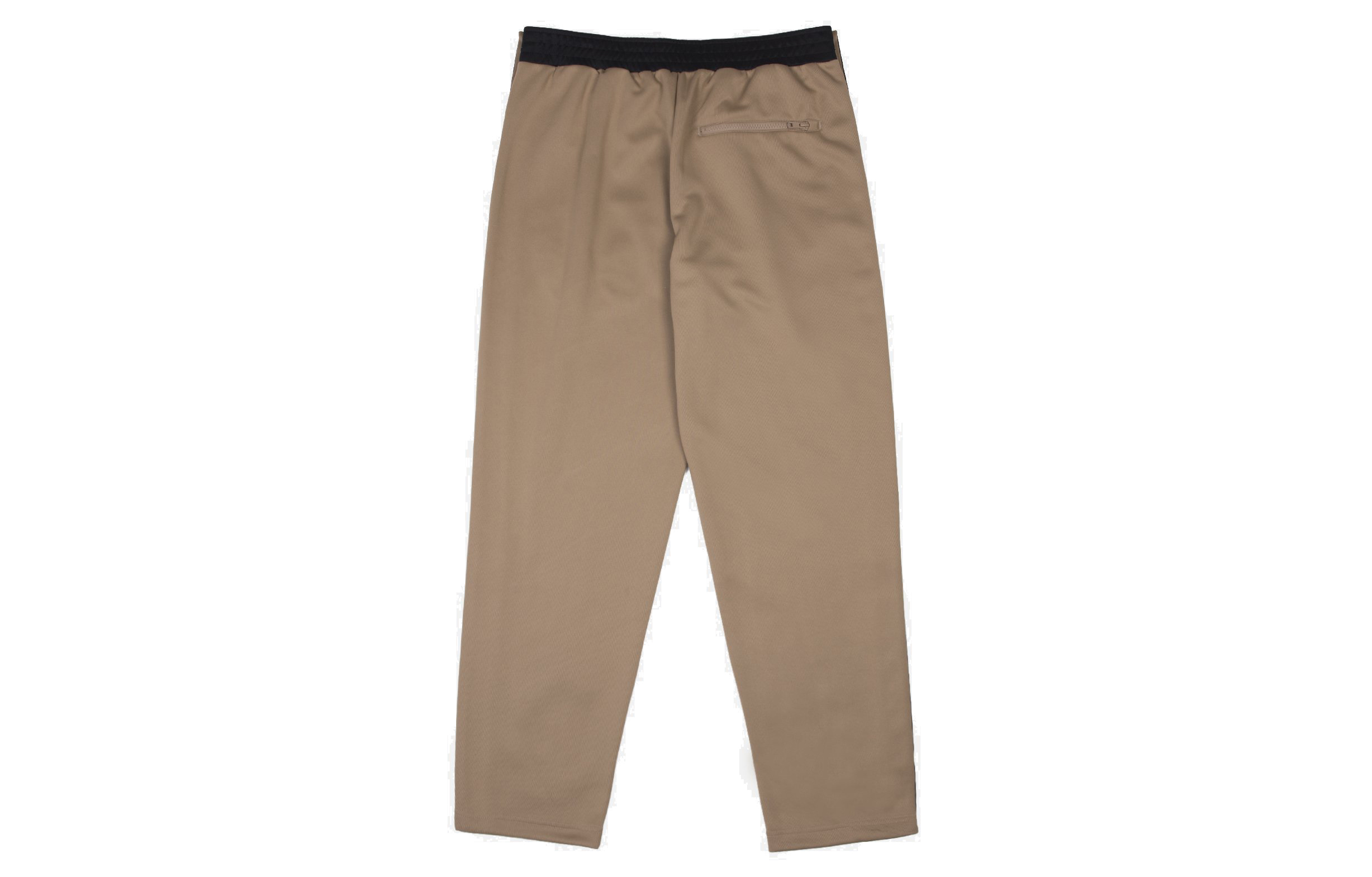 Lookbook Pantalones de chándal Jordan x CLOT Logo Knit Tan Estilo Retro. AR8404-213