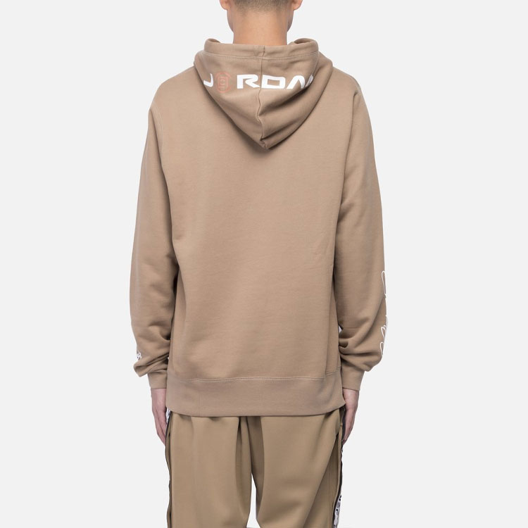 Purchase Jordan x CLOT Logo Print Pullover Hoodie Asia Cantina Brown () AR8396-213