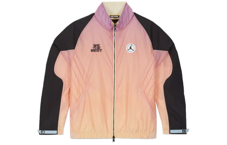 Jordan x DJ Khaled Gradient Retro Logo Track Jacket Pink ( US Edition) DV7493-746