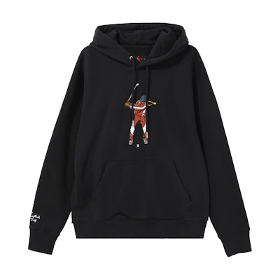 Jordan Eastside Golf FW22 Embroidered Hoodie Black - Asia Edition DV1888-010