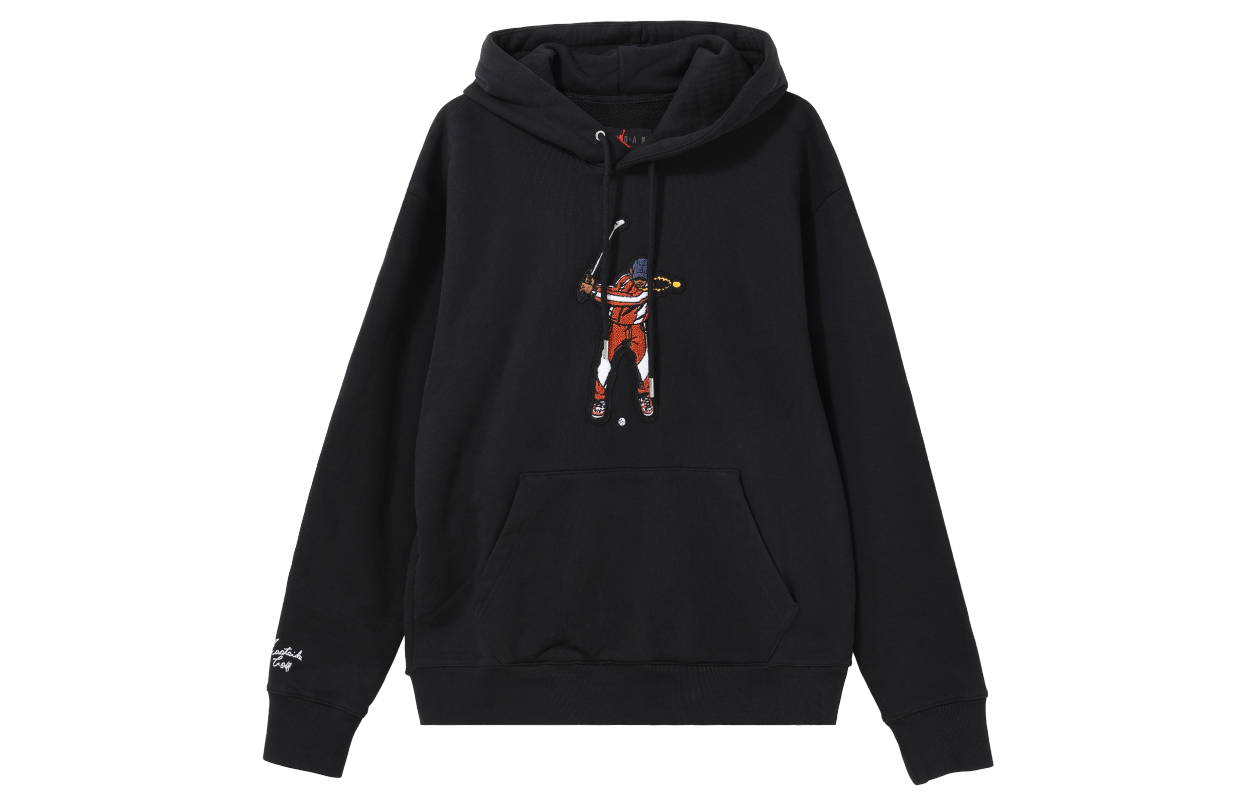 Jordan Eastside Golf FW22 Embroidered Hoodie Black - Asia Edition DV1888-010 圖 2