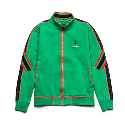 Jordan FACETASM "Why Not?" Striped Print Green Jacket for Men (US Version) DC4638-372