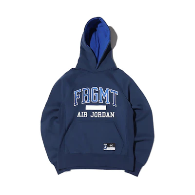 Jordan Fragment Design Blue Pullover Hoodie Collaboration DA2984-414
