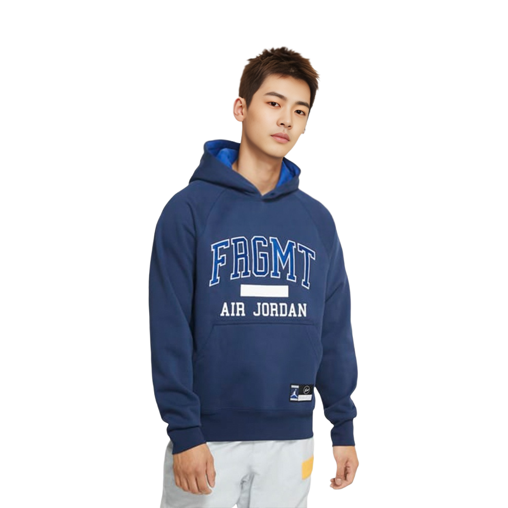 Jordan Fragment Design Blue Pullover Hoodie Collaboration DA2984-414 圖 3