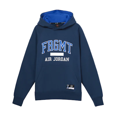 Jordan Fragment Design Blue Pullover Hoodie Sweatshirt DA2983-414