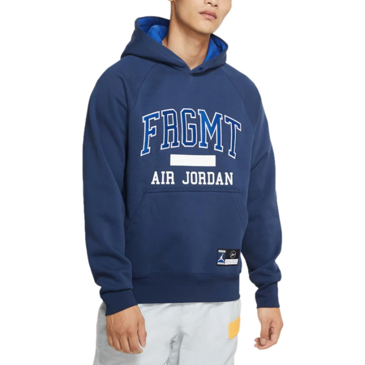 Jordan Fragment Design Blue Pullover Hoodie Sweatshirt DA2983-414 圖 4