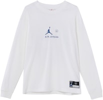 Jordan x Fragment Design Collab Crewneck Long Sleeve Tee Asia White DA2982-094 Jordan x Fragment Design Collab Crewneck Long Sleeve Tee Asia White DA2982-094
