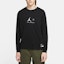 Lookbook ジョーダン x フラグメント クルーネック 長袖 Tシャツ ブラック (アジア版) DA2982-010