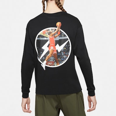 ジョーダン x フラグメント クルーネック 長袖 Tシャツ ブラック (アジア版) DA2982-010 Shop ジョーダン x フラグメント クルーネック 長袖 Tシャツ ブラック (アジア版) DA2982-010