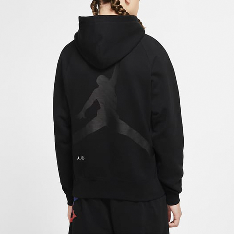 Jordan Fragment Design Loose-fit Hoodie Black DA2984-010 圖 4