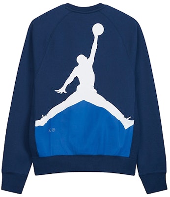 Jordan x Fragment Design 藍色男女款套頭圓領運動衫 DA2989-414 Lookbook Jordan x Fragment Design 藍色男女款套頭圓領運動衫 DA2989-414