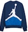 Lookbook Jordan x Fragment Design 藍色男女款套頭圓領運動衫 DA2989-414